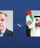 محمد بن زايد ورئيس وزراء كندا يبحثان علاقات التعاون المشتركة