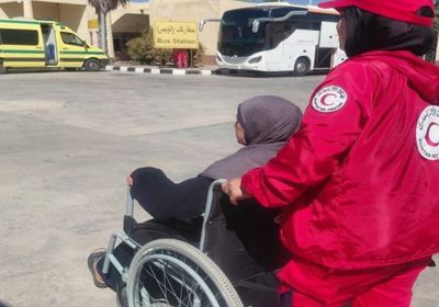 ميناء رفح يستقبل 97 جريحاً ومريضاً ومرافقاً فلسطيناً من غزة