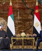 رئيس الإمارات يلتقي نظيره المصري على هامش قمة مجموعة السبع