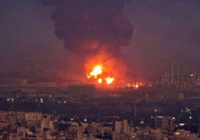 حريق في مصفاة باكو للنفط بأذربيجان&nbsp;