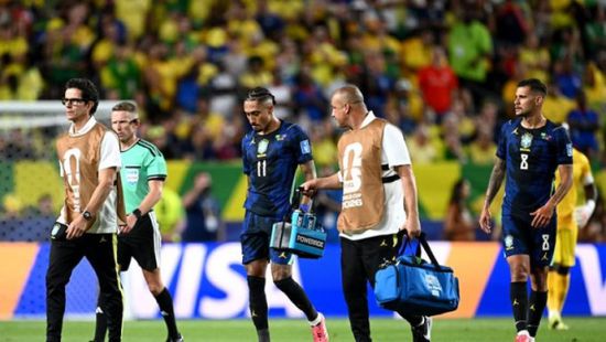 قلق داخل منتخب البرازيل بعد إصابة رافينيا