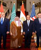 وزير الخارجية المصري يعقد اجتماعًا مع نظيريه السعودي والتركي وكبير مستشاري ترامب