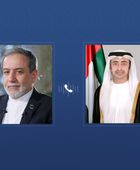 عبدالله بن زايد يتلقى اتصالاً هاتفياً من وزير خارجية إيران