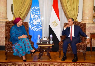 وزير الخارجية المصري يلتقي نائبة سكرتير عام الأمم المتحدة بالقاهرة
