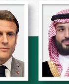 ولي العهد السعودي يتلقى اتصالًا هاتفيًا من الرئيس الفرنسي