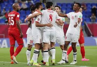 الجماهير تستقبل منتخب الأردن لدى عودته من كأس العالم لكرة القدم