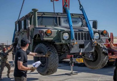 وصول مركبات للقوات الدولية إلى إسرائيل تمهيداً لنشرها في غزة