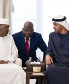الشيخ محمد بن زايد ورئيس تشاد يبحثان تعزيز الشراكة الاستراتيجية وآفاق التعاون الاقتصادي والتنموي