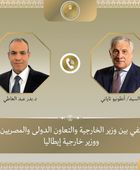 وزير الخارجية المصري يبحث مع نظيره الإيطالي مستجدات الأوضاع الإقليمية