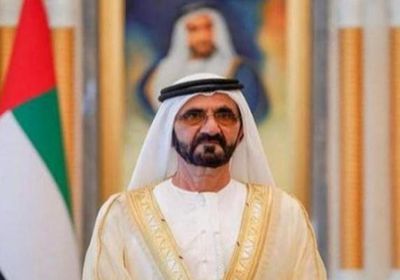 الشيخ محمد بن راشد يهنئ منتخب مصر بعد التأهل