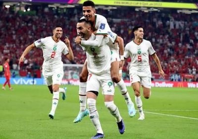 المغرب يكتسح كندا بثلاثية نظيفة ويتأهل لدور الـ16