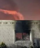 مستوطنون يحرقون مطعما جنوب نابلس بعد اقتحامه وسرقة محتوياته