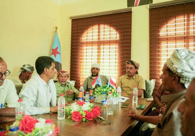 انتقالي سقطرى ينظم فعالية جماهيرية في حديبو رفضا للوصاية