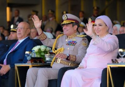 بعد افتتاح القيادة الاستراتيجية.. انتصار السيسي: "لحظة فخر وحب"