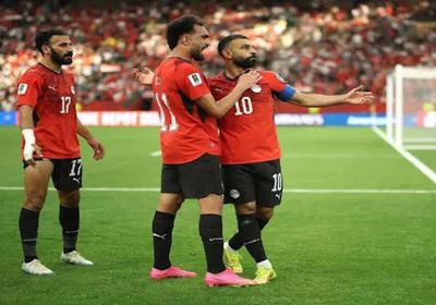 انطلاق الشوط الثاني من مباراة مصر والأرجنتين
