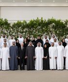 محمد بن زايد يستقبل وفد مؤسسة الإمارات