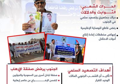 الإرادة الجنوبية في مواجهة الوصاية وصفقات الإرهاب (إنفوجراف)