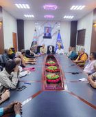 وفد أمانة الانتقالي يزور الهيئة التنفيذية في صيرة