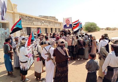 جماهير مرخة: دماء شهداء الجنوب خط أحمر ولا مساومة عليها