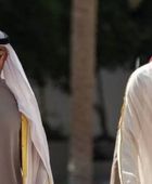 رئيس الإمارات يعزي أمير قطر بوفاة الشيخ حمد بن خليفة آل ثاني