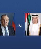 وزير الخارجية الإماراتي يتلقى اتصالاً هاتفياً من نظيره الروسي