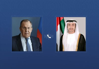 وزير الخارجية الإماراتي يتلقى اتصالاً هاتفياً من نظيره الروسي
