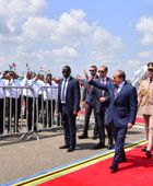 الرئيس السيسي يصل العاصمة التنزانية دار السلام