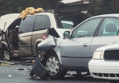 3 قتلى و4 مصابين جراء حادث تصادم مروّع غربي بغداد