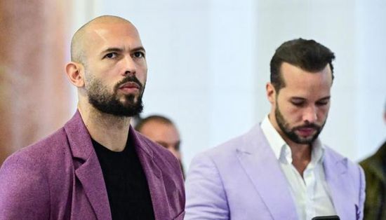 &nbsp;الشرطة الأمريكية توقف أندرو تيت وشقيقه تمهيدًا لإجراءات قضائية جديدة&nbsp;&nbsp;