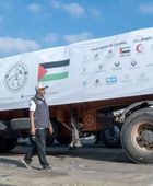 &nbsp;5 قوافل إماراتية تدخل غزة محملة بـ980 طناً من المساعدات
