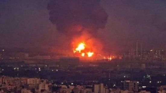 انفجارات قوية تهز تبريز غربي إيران