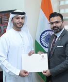 سفير الإمارات يقدم أوراق اعتماده إلى وزارة الخارجية في الهند
