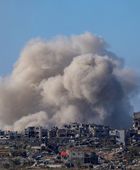 استشهاد فلسطيني في قصف إسرائيلي وسط غزة