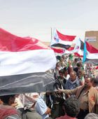 مسيرة في الضليعة تجدد التفويض الشعبي للرئيس الزُبيدي