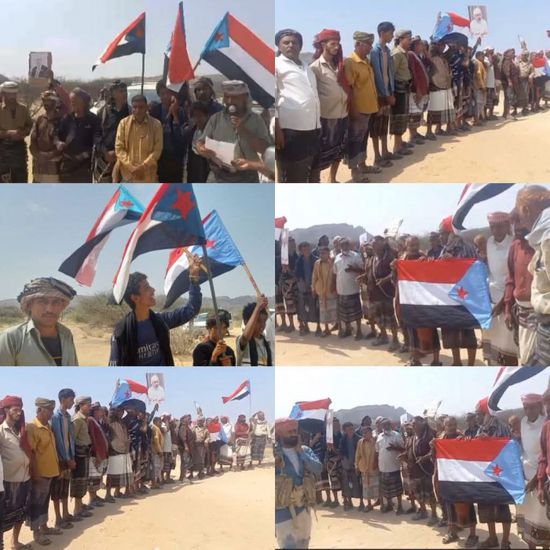 احتجاجات في المحفد ترفض "المجلس التنسيقي" والوصاية السعودية