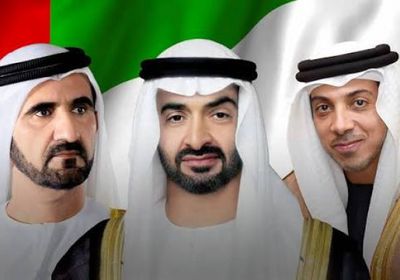 رئيس الإمارات ونائباه يهنئون الرئيس المصري بذكرى ثورة 23 يوليو