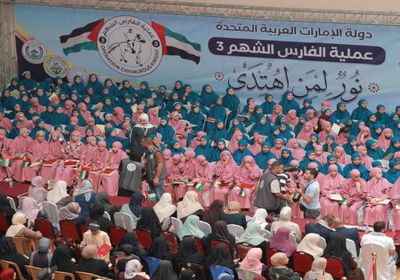 "الفارس الشهم 3" تكرّم 600 طفل من حفظة القرآن بغزة