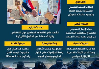 استنزاف ثروات الجنوب.. غضب جنوبي ضد سياسات الوصاية (إنفوجراف)