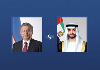الشيخ&nbsp;محمد بن زايد ورئيس أوزبكستان يبحثان تعزيز التعاون&nbsp;