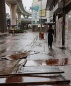 أمطار غزيرة تجتاح جنوب الصين مع وصول الإعصار نول إلى اليابسة