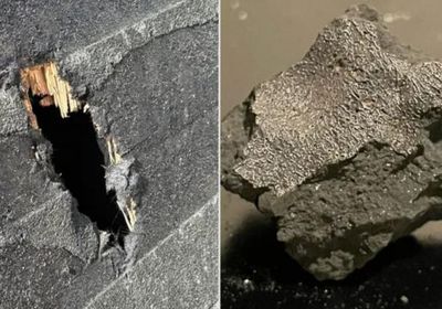نيزك يخترق منزلًا أمريكيا ويكشف أسرار مياه الفضاء