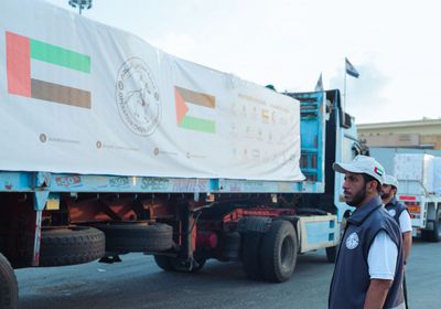 "الفارس الشهم 3".. 938 طنًا من المساعدات الإماراتية تصل إلى غزة&nbsp;