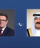 أمير الكويت يبحث مع رئيس الوزراء البريطاني التطورات في المنطقة