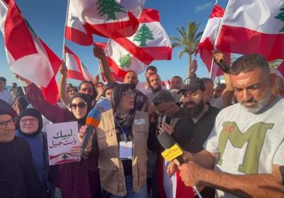 وقفة احتجاجية في صور تنديدًا بالاحتلال الإسرائيلي