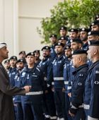 محمد بن زايد يستقبل فريق الإمارات للبحث والإنقاذ
