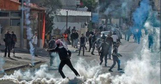 مواجهات بين شبان فلسطينيين وقوات الاحتلال بالضفة الغربية