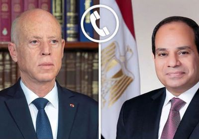 الرئيس السيسي يشدد على تضامن مصر مع تونس في مواجهة الحرائق