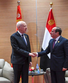 قيس سعيد يشكر السيسي على دعم مصر في مواجهة حرائق الغابات