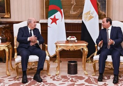 السيسي وتبون يشددان على حماية أمن الدول العربية