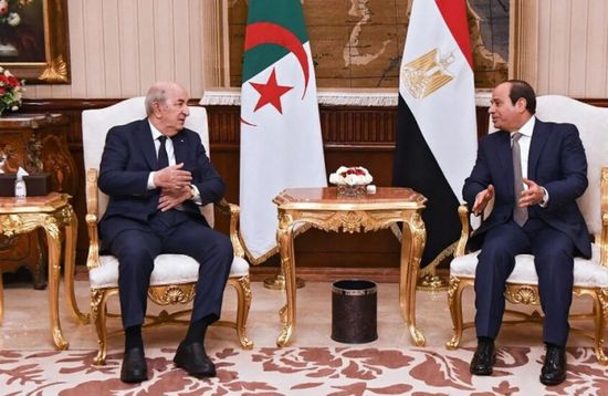 السيسي وتبون يشددان على حماية أمن الدول العربية